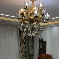 لوستر تمام برنج یک جفت