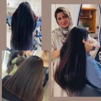 اکستنشن مو (میکرو با نصب روسی)اقساطی با اسنپی