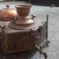 یک عدد سماور منقلی زغالی قدیمی|کلکسیون اشیاء عتیقه|خمینی‌شهر, |دیوار