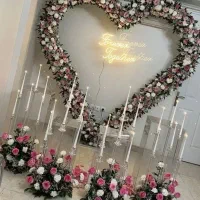 شمعدان کریستال /میز پلکسی/میز نامزدی