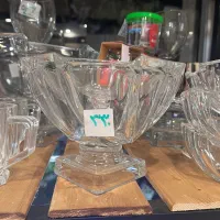 ست ظروف پذیرایی شیشه‌ای