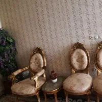 مبل سلطنتی ۹نفره سالم وتمیز|مبلمان خانگی و میز عسلی|شیراز, دلجو|دیوار