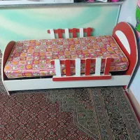 تخت کودک و نوجوان|تخت و سرویس خواب|قرچک, زیبا شهر|دیوار