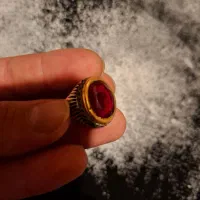 انگشتر لعل نقره 925|جواهرات|تهران, باغ فیض|دیوار