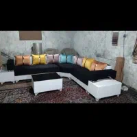 مبل ال  اقتصادی|مبلمان خانگی و میز عسلی|چهاردانگه (تهران), |دیوار