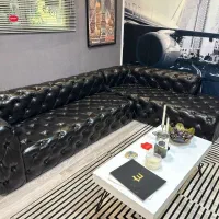 مبل چستر چرم ال