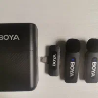 میکروفون یقه ای بویا بیسیم مدل V30 تایپ C