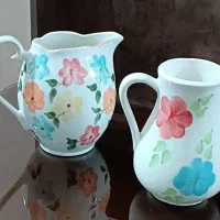 دو عدد پارچ سفالی