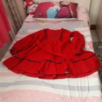 پیراهن یلدایی دخترانه مزون دوز