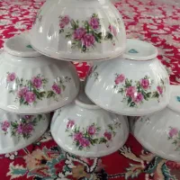 کاسه گلسرخی قدیمی و  لیلی مجنون
