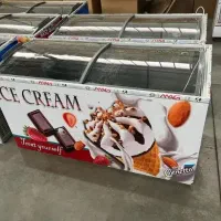 یخچال فریزر بستنی مدل ice cream / صفر آکبند
