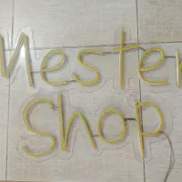 نئون رنگ زرد مستر شاپ
