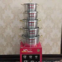 سرویس قابلمه ده پارچه روحی جنس اعلا|ظروف پختوپز|شادگان, |دیوار