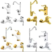 شیرآلات با کیفیت قاجاری کروم سینک هود توکار N156