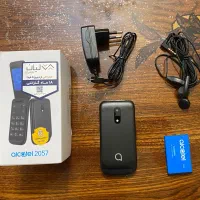 گوشی ساده آلکاتل تاشو ۲۰۵۷ ((بالاترین کیفیت ساخت))