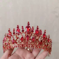 تاج عروس و لباس مجلسی