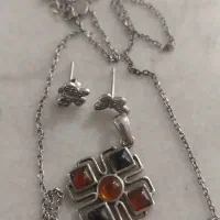 نیم ست نقره