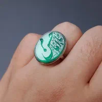 انگشتر عقیق سبز|جواهرات|تهران, تاکسیرانی|دیوار
