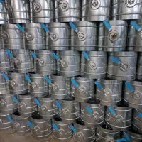 دریچه دمپر کلاهک پلنیوم باکس دریچه گرد دریچه استیل|عمده‌فروشی|مشهد, عنصری|دیوار