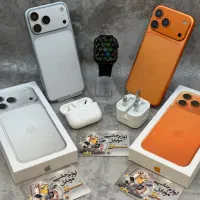 گوشی آیفون 18 فولکپی با ایرپاد+ساعت+شارژر+گارانتی