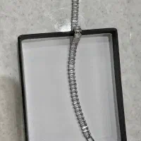 دستبند تنیسی رنگ ثابت درحد نو
