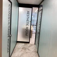 پارتیشن شیشه.درب شیشه.فرملس.