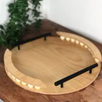 سینی چوبی|ظروف سرو و پذیرایی|جونقان, |دیوار