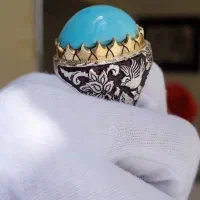 انگشتر فیروزه عجمی