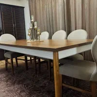 میز نهارخوری 8،10 نفره( فقط میز)|میز و صندلی غذاخوری|رامسر, |دیوار