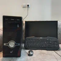 کامپیوتر با مانیتور LG تمام تجهیزات تکمیل viera|رایانه رومیزی|اصفهان, جوزدان الیادران|دیوار