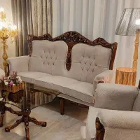 مبلمان کینگ سلطنتی تمام چوب