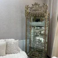 ویترین تمام شیشه طرح برنز