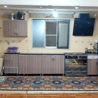کابینت ام دی اف با سینک و آبچکان سالم و تمیز|مصالح و تجهیزات ساختمان|قرچک, میرزائی شمالی|دیوار