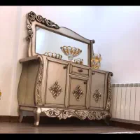 میز تلوزیون و کنسول و ایینه