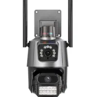 دوربین سیم کارت خور دو لنزه چرخشی v380
