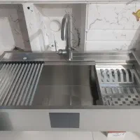 سینک سیفون دار گاز رومیزی هود شیرآلات تمام برنجA31|مصالح و تجهیزات ساختمان|مشهد, پنجتن|دیوار