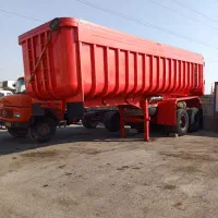 تریلی کمپرس دو محور قیچی بلند