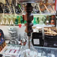 تنه قلیان چوب گردو