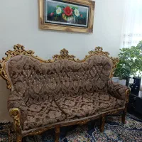 مبل  سلطنتی ۷ نفره|مبلمان خانگی و میز عسلی|گناباد, |دیوار