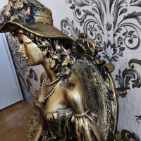 مجسمه پتینه کاری شده زیبا|مجسمه، تندیس، ماکت|مشهد, رستگار|دیوار