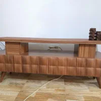 میز تلویزیون چوبی