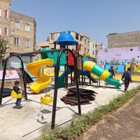 فروش بی واسطه مجموعه پلی اتلین تاب و سرسره پارکی|اسباب‌‌بازی|تهران, نارمک|دیوار