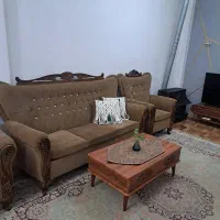 مبل هفت نفره نیمه کلاسیک|مبلمان خانگی و میز عسلی|رشت, کوی مهر|دیوار