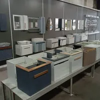 روشویی کابینتی آیینه باکس، لمسی|لوازم سرویس بهداشتی|کهریزک, |دیوار