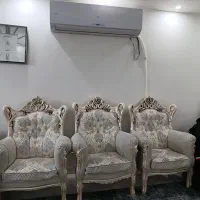 مبل سلطنتی 9 نفره|مبلمان خانگی و میز عسلی|آبیک, |دیوار