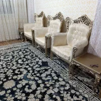 مبل 7نفره ودونفرمیزبان درحدنوقیمت 14میلیون|مبلمان خانگی و میز عسلی|کرمانشاه, |دیوار