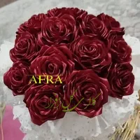 گل های روبانی ساده و شاین|صنایع دستی و سایر لوازم تزئینی|باقرشهر, |دیوار