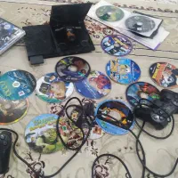 پی اس ۲ ps2 با دو دسته سونی با حافظه
