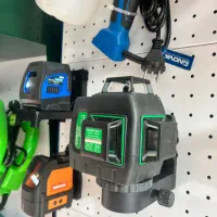 تراز لیزری ۳ بعدی و ۲ بعدی نور سبز|ابزارآلات|رشت, رودباری|دیوار