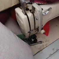 چرخ صنعتی راسته|چرخ خیاطی و ریسندگی|پرند, فاز ۵|دیوار